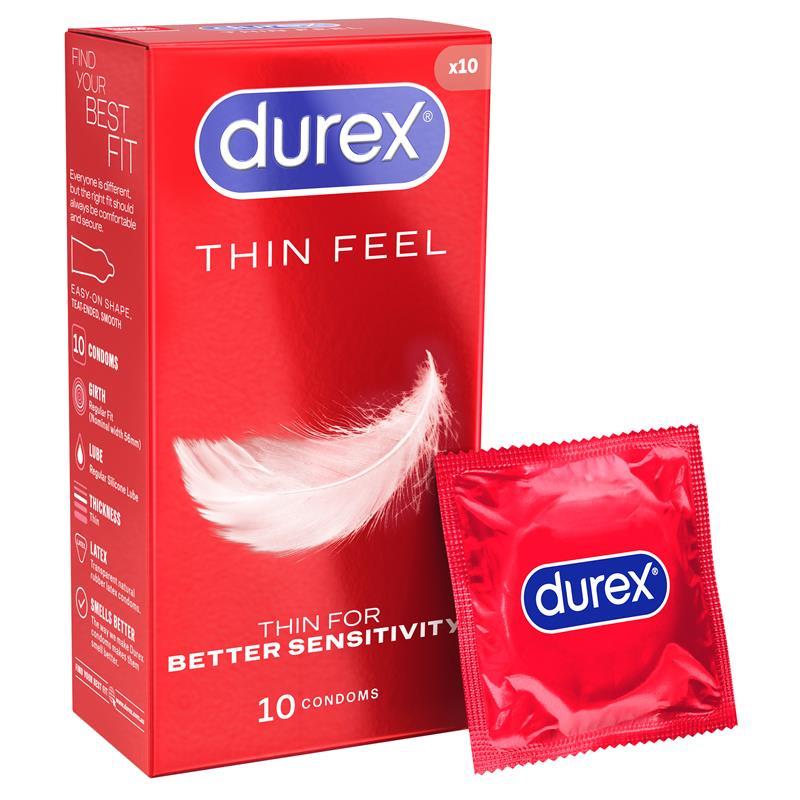 Load image into Gallery viewer, Durex Thin Feel Condoms 10 Pack
