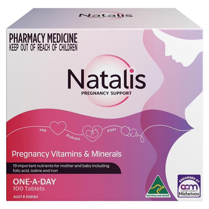 Load image into Gallery viewer, Natalis Pregnancy Support 100 Tablets
