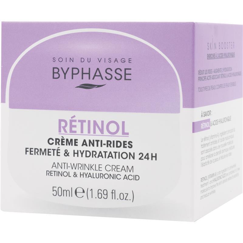 Load image into Gallery viewer, Byphasse Retinol &amp; Hyaluronic Acid Anti-Wrinkle Cream 50ml
