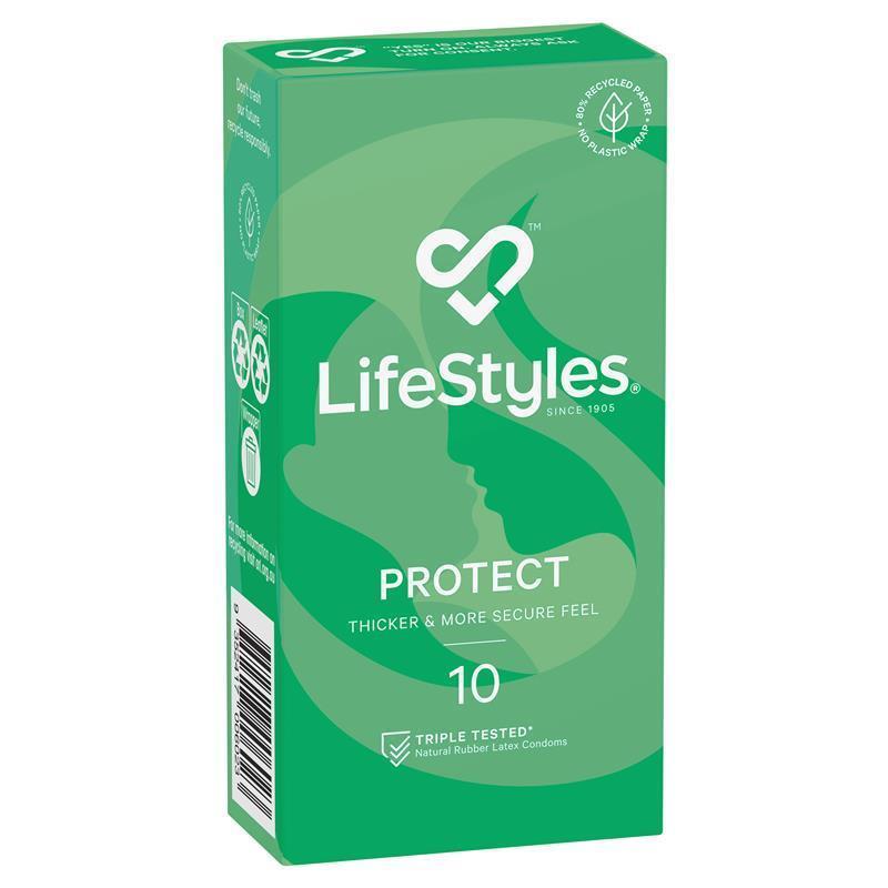 Load image into Gallery viewer, Lifestyles Protect Condoms 10 Pack
