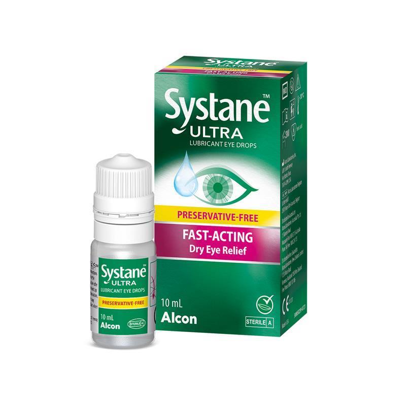 Load image into Gallery viewer, Systane Ultra Multi Dose Preservative Free Lubricant Eye Drops 10ml
