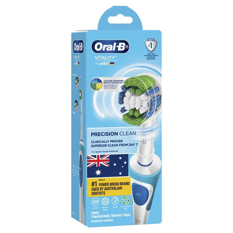 Load image into Gallery viewer, Oral B Power Toothbrush Vitality Precision Clean
