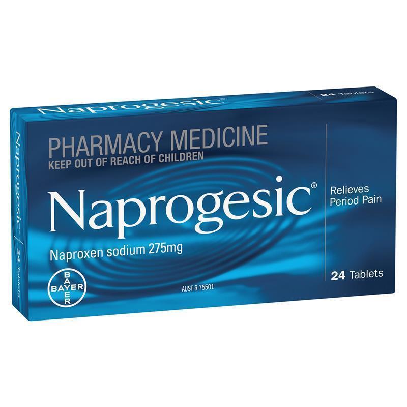 Load image into Gallery viewer, Naprogesic 275mg Tablets 24 Pack
