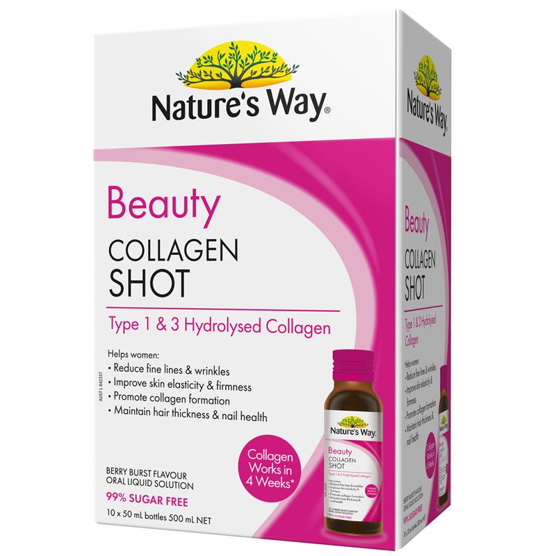Load image into Gallery viewer, Nature's Way Beauty Collagen Shot 10 x 50ml
