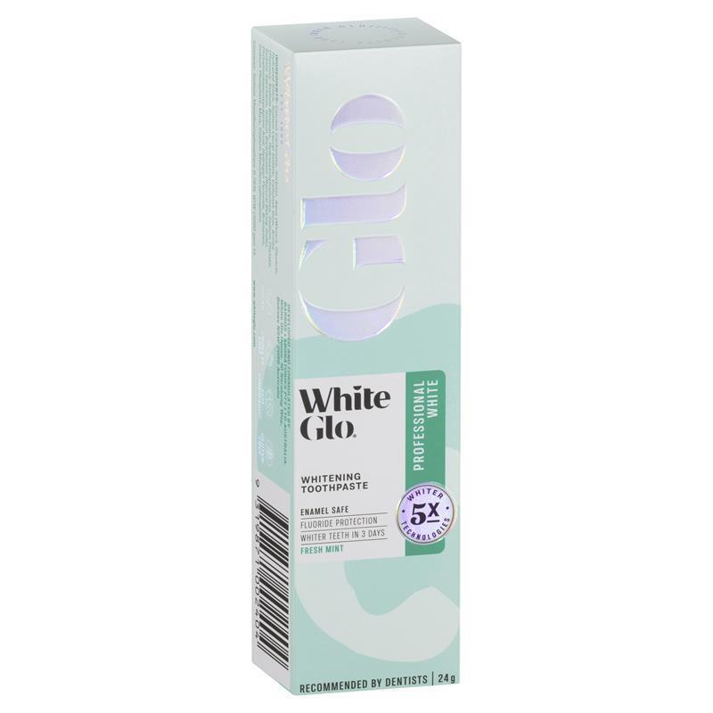 Load image into Gallery viewer, White Glo Travel Toothpaste Professional White 24g
