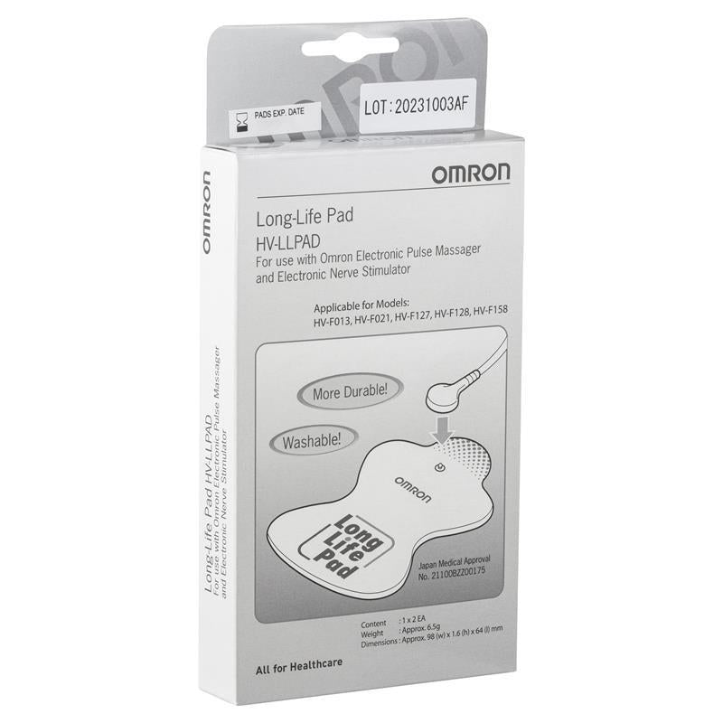 Load image into Gallery viewer, Omron Tens Replacement Electrode Long Life Pads 1 pair (2pcs)
