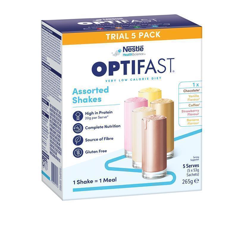 Load image into Gallery viewer, Optifast VLCD Shake Assorted Pack 5 x 53g
