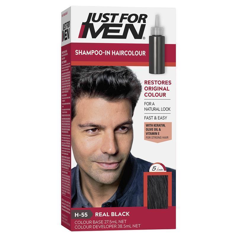 Load image into Gallery viewer, Just for Men Hair Colour Real Black
