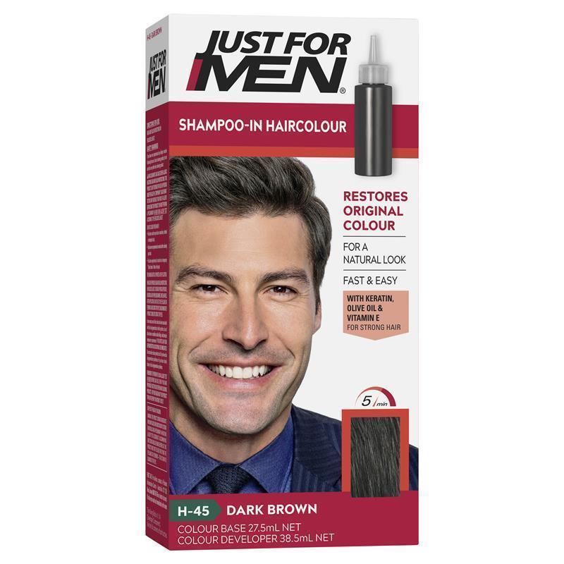 Load image into Gallery viewer, Just for Men Hair Colour H-45 Dark Brown
