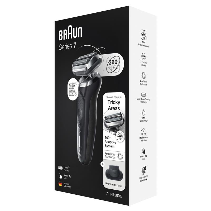 Load image into Gallery viewer, Braun Series 7 Electric Shaver 71-N1200s With Precision Trimmer
