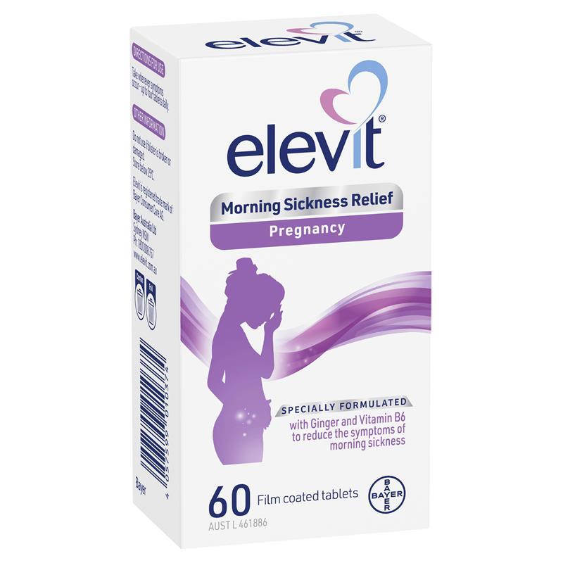 Load image into Gallery viewer, Elevit Morning Sickness Relief Pregnancy 60 Tablets
