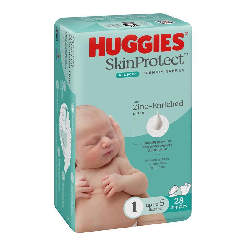 Load image into Gallery viewer, Huggies Convenience Pack Ultimate Size 1 Newborn 28 Pack
