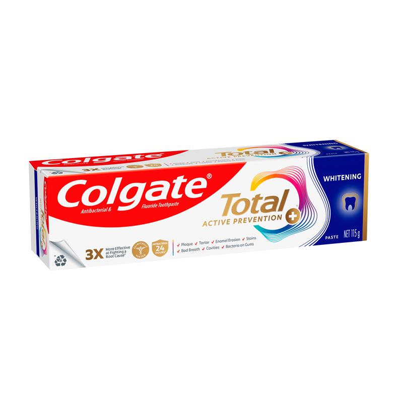 Load image into Gallery viewer, Colgate Toothpaste Total Active Prevention Whitening 115g
