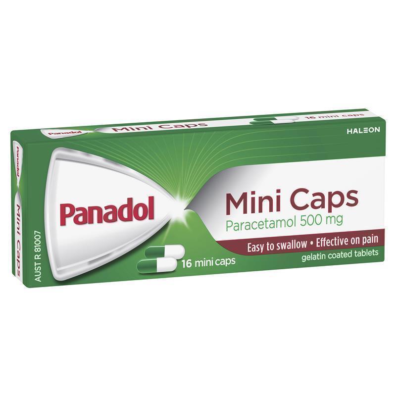Load image into Gallery viewer, Panadol Paracetamol Pain Relief 16 Mini Caplets
