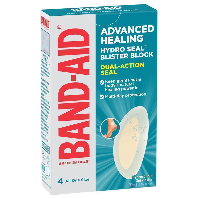 Load image into Gallery viewer, Band-Aid Advanced Healing Hydro Seal Blister Block 4 Pack
