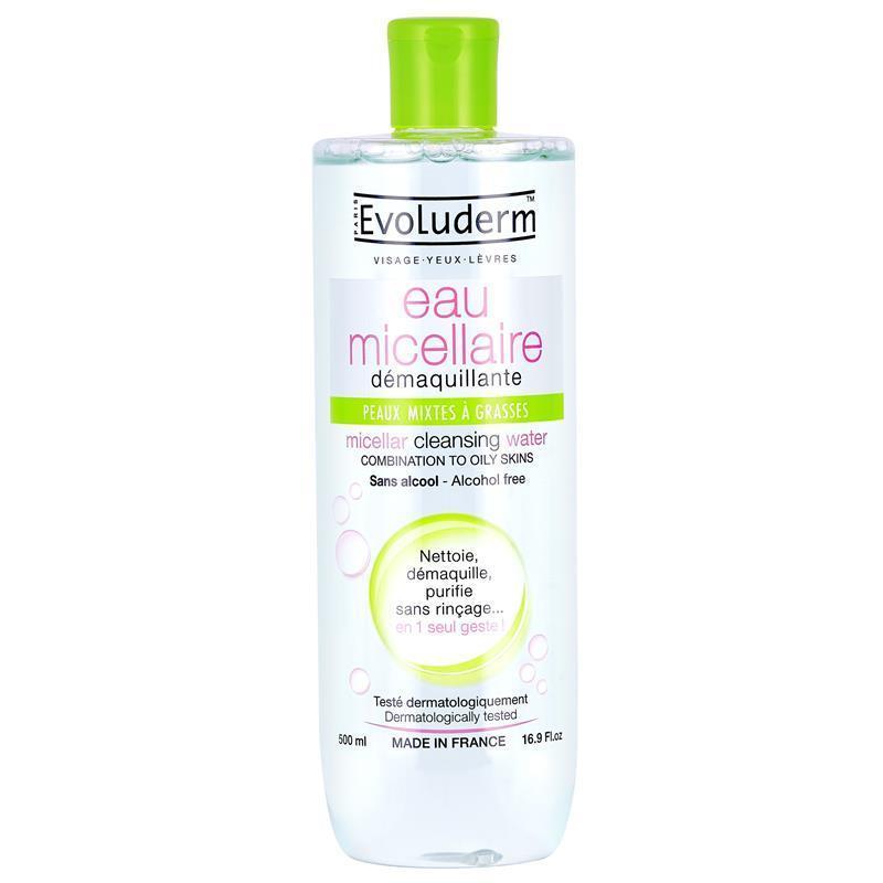 Load image into Gallery viewer, Evoluderm Eau Micellaire Water Combination Skin 500ml
