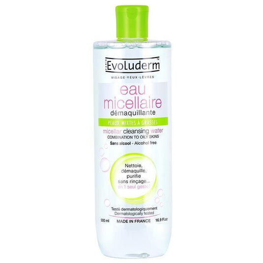 Evoluderm Eau Micellaire Water Combination Skin 500ml