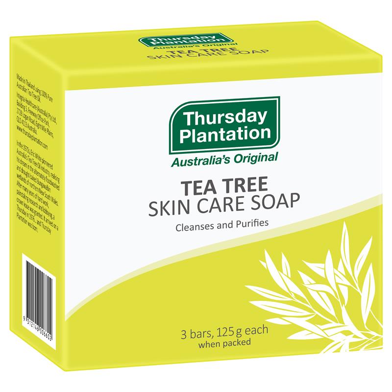 Load image into Gallery viewer, Thursday Plantation Tea Tree Soap 3x125g
