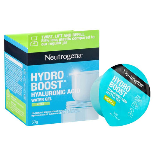 Neutrogena Hydro Boost Hyaluronic Acid Water Gel Refill Pod Moisturiser 50g