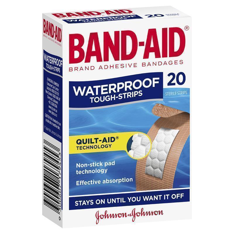 Load image into Gallery viewer, Band-Aid Waterproof Tough Strips 20 Pack
