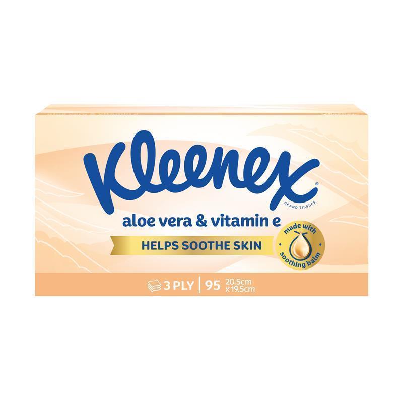 Load image into Gallery viewer, Kleenex Facial Tissues Aloe 95
