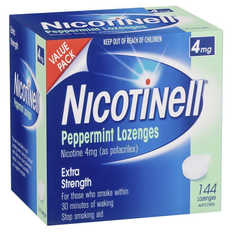 Load image into Gallery viewer, Nicotinell Lozenges Mint 4mg 144 Exclusive Size

