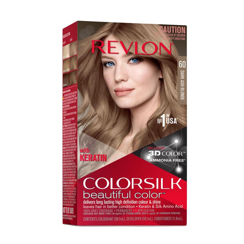 Load image into Gallery viewer, Revlon ColorSilk 60 Dark Ash Blonde
