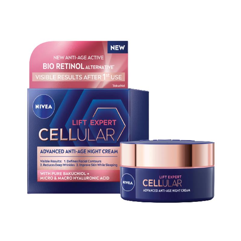 Load image into Gallery viewer, NIVEA Cellular Lift Expert Night Cream 50ml
