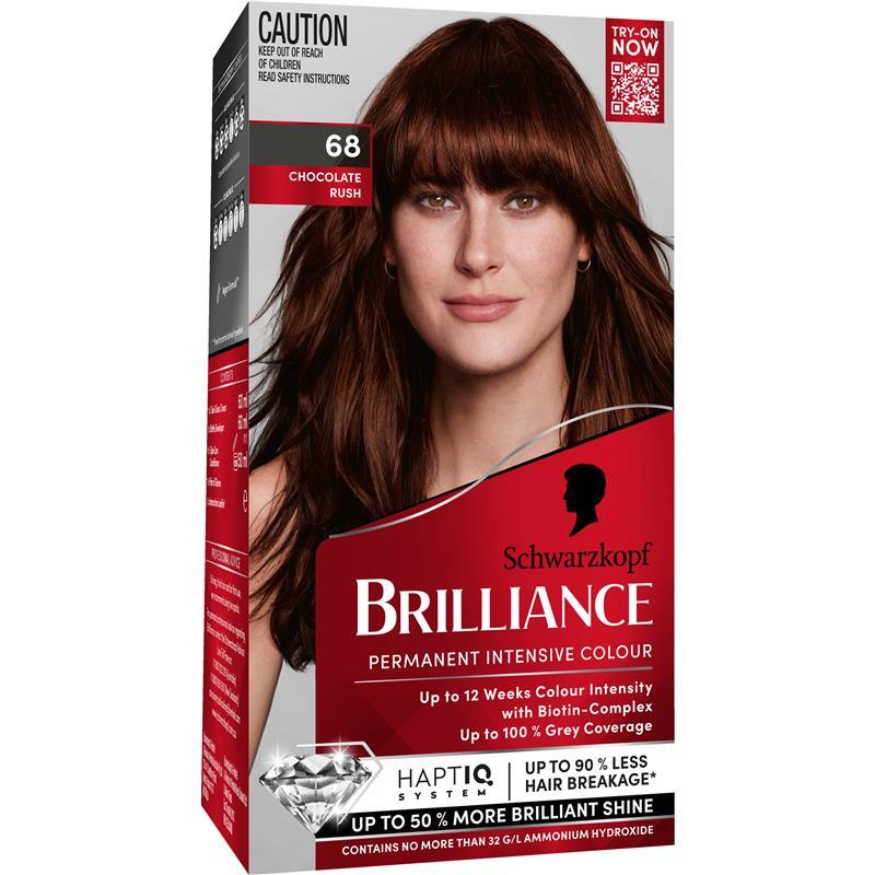 Load image into Gallery viewer, Schwarzkopf Brilliance 68 Chocolate Rush New
