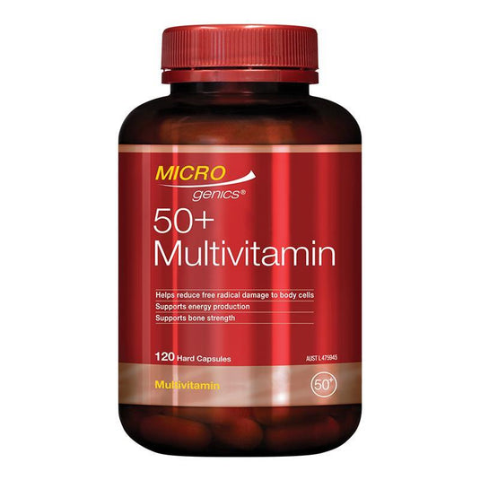 Microgenics 50+ Multivitamin 120 Capsules