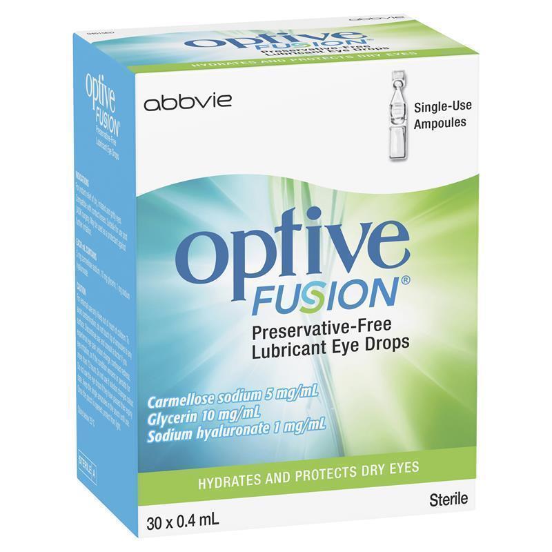 Load image into Gallery viewer, Optive Fusion Eye Drops 30 X 0.4mL
