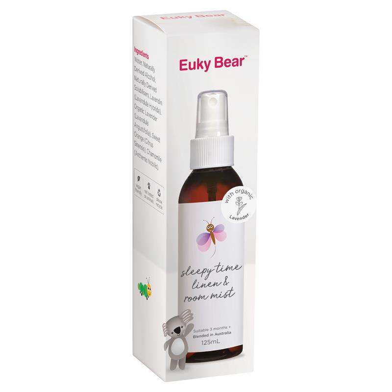 Load image into Gallery viewer, Euky Bear Sleepy Time Linen &amp; Room Mist 125ml
