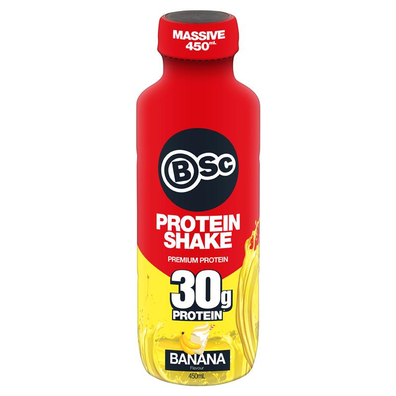 Load image into Gallery viewer, BSc RTD Protein Shake Banana 450ml
