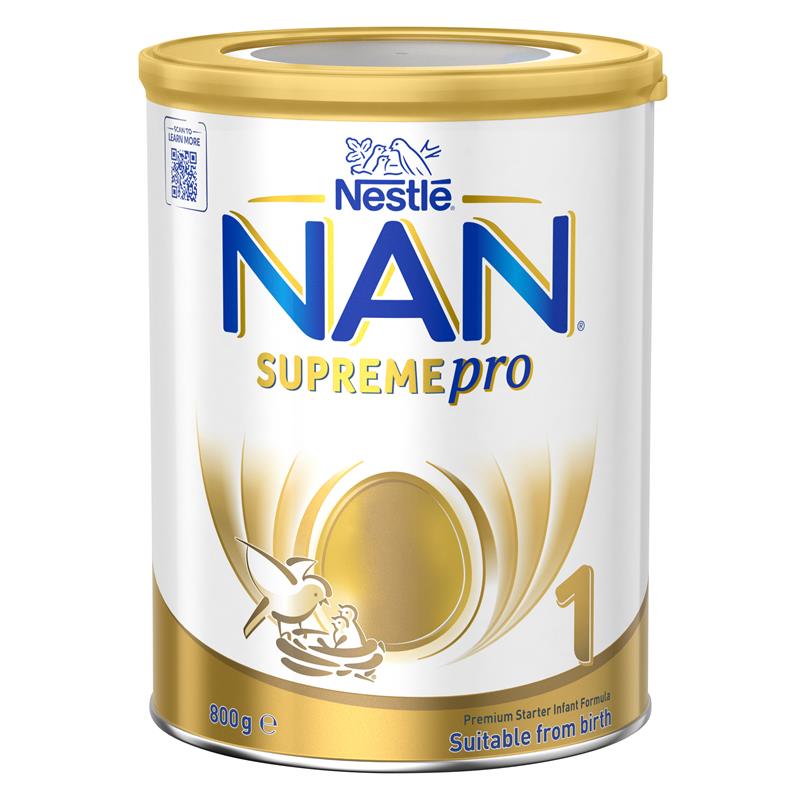 Load image into Gallery viewer, Nestle NAN SUPREMEpro 1 Premium Starter Baby Infant Formula Powder, From Birth – 800g
