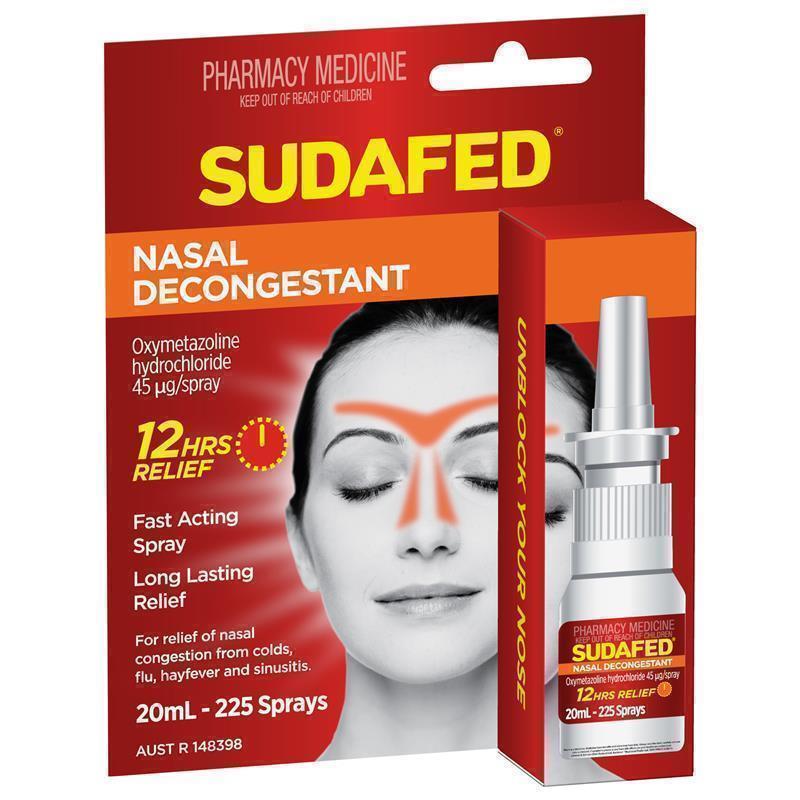 Load image into Gallery viewer, Sudafed Nasal Decongestant Spray 20mL
