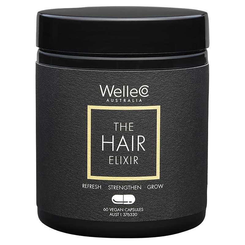 Load image into Gallery viewer, WelleCo The Hair Elixir 60 Capsules
