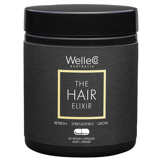 WelleCo The Hair Elixir 60 Capsules