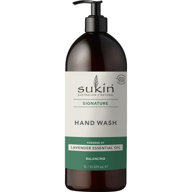 Load image into Gallery viewer, Sukin Signature Cleansing Hand Wash Pump 1 Litre
