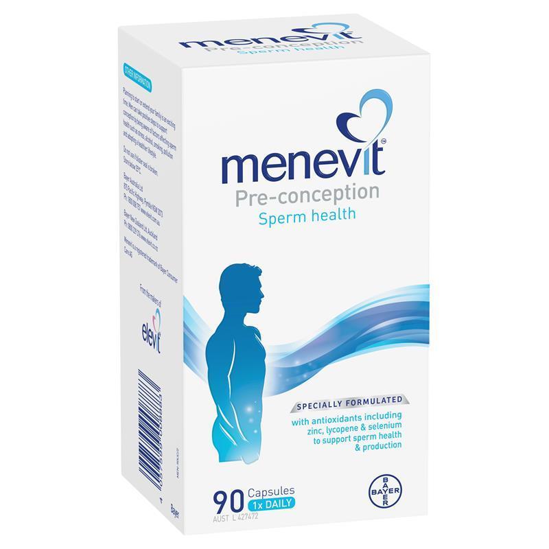 Load image into Gallery viewer, Menevit Pre-Conception Sperm Health 90 Capsules
