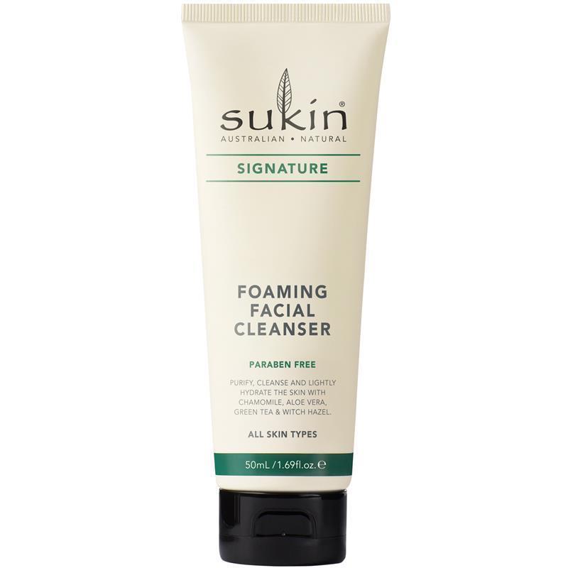 Load image into Gallery viewer, Sukin Signature Foaming Facial Cleanser 50ml
