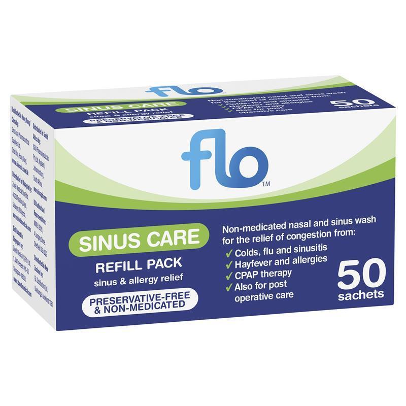 Load image into Gallery viewer, FLO Sinus Care Refill Pack 50 Sachets
