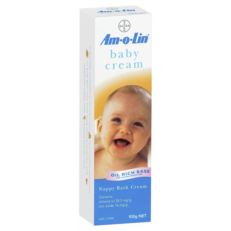 Load image into Gallery viewer, Amolin Baby Cream for Nappy Rash Tube 100g
