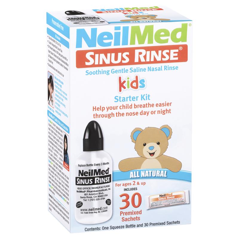 Load image into Gallery viewer, NeilMed Sinus Rinse Kids Starter Kit 30 Sachets
