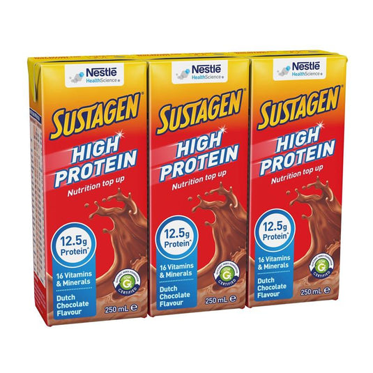 Sustagen Ready to Drink Multipack Dutch Chocolate 3 x 250ml