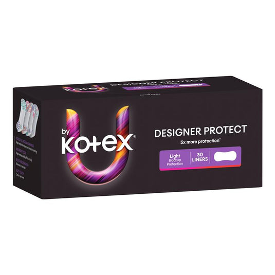 U by Kotex Designer Series Liners Protect 30 Pack