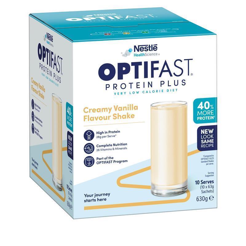 Load image into Gallery viewer, Optifast VLCD Protein Plus Shake Vanilla 10 Pack 630g
