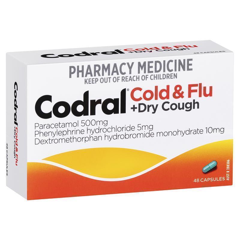 Load image into Gallery viewer, Codral PE Multi Action 48 Capsules Pack
