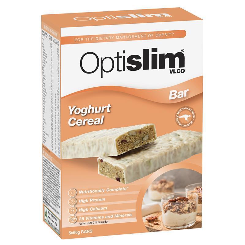 Load image into Gallery viewer, Optislim VLCD Bar Yoghurt Cereal 5 Pack
