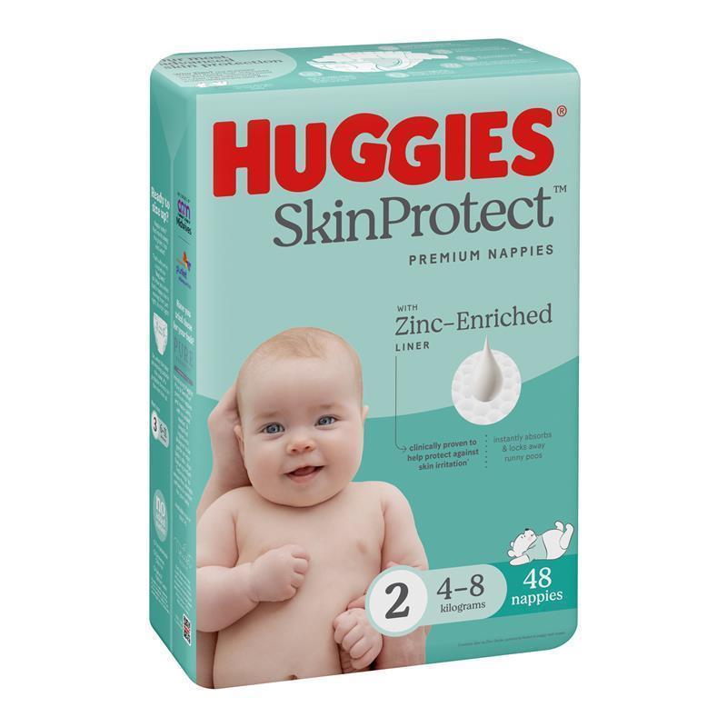 Load image into Gallery viewer, Huggies Ultimate Nappies Size 2 Infant 4-8kg Bulk 48 Pack
