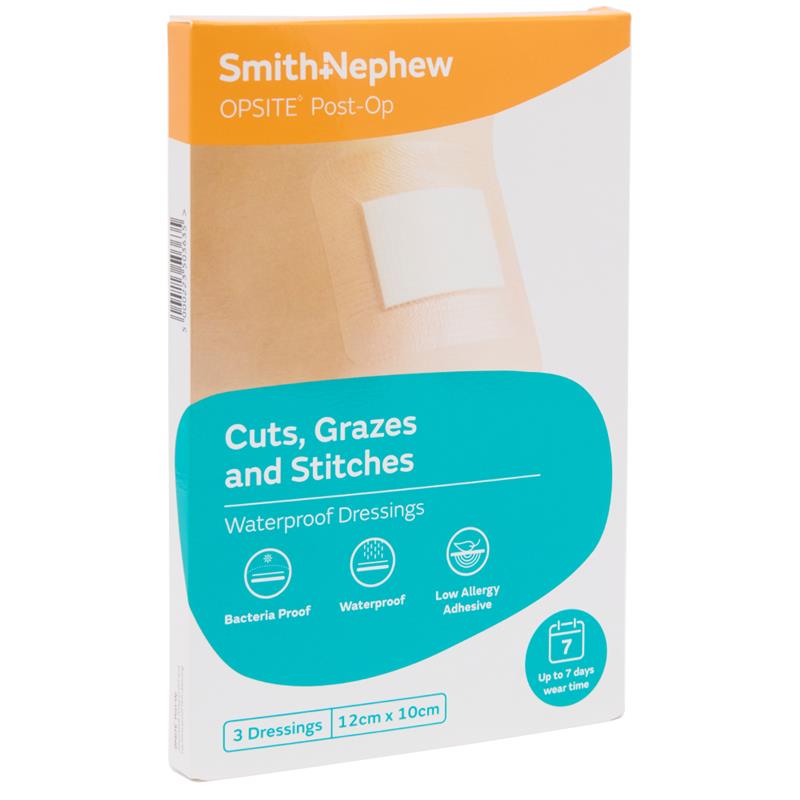 Load image into Gallery viewer, Opsite Post-Op 12cm x 10cm Dressing 3 Pack
